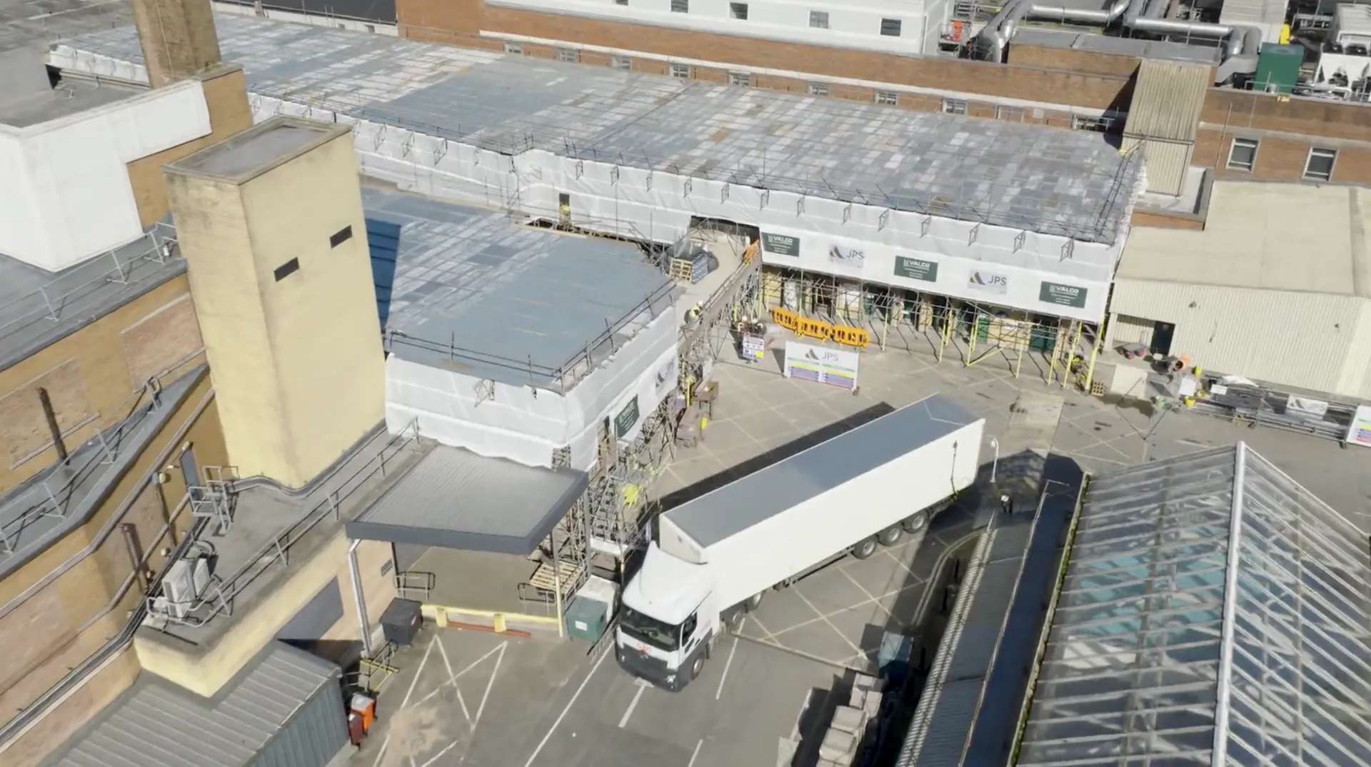 RAAC roof replacement, phase 3, Cardiff city centre - retail roofing project by JPS Services