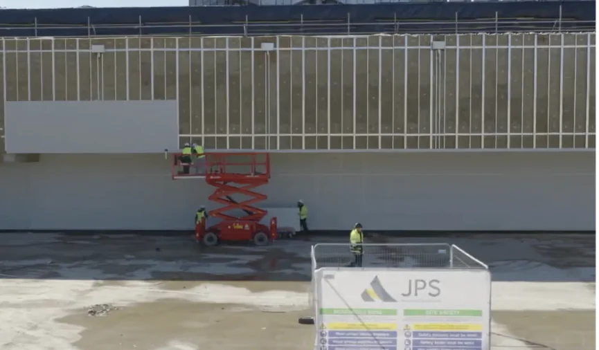City Gardens, former Debenhams, St David's Shopping Centre, Cardiff - public realm project by JPS Services